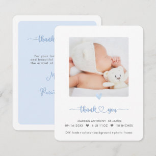 ArtsApp Agradecimiento por Baby Shower + Anuncio d