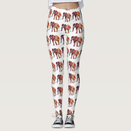 Artsy Elephant Leggings