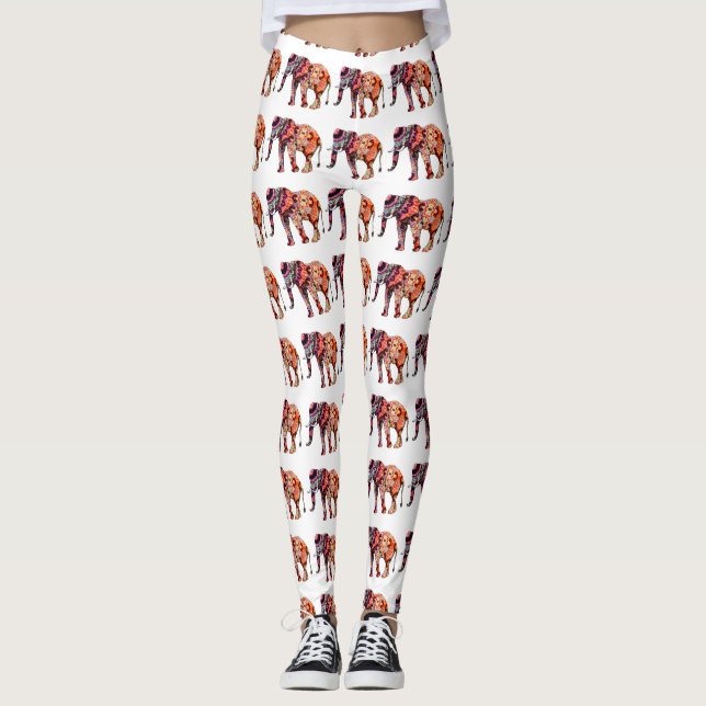 Artsy Elephant Leggings (Anverso)
