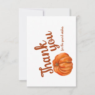Artsy Pumpkin Gracias notas