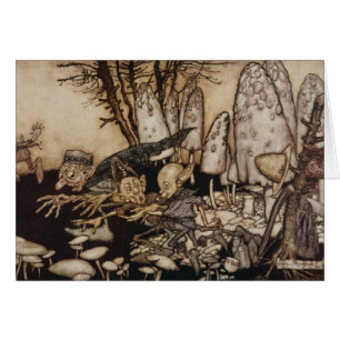 Arturo Rackham el Peter Pan en los jardines de