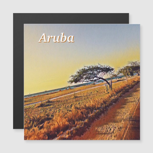 Aruba Divi Divi Trees (Anverso/Reverso)