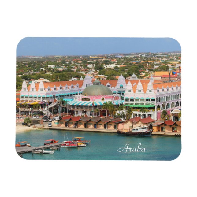 Aruba, fotografía, imán (Horizontal)