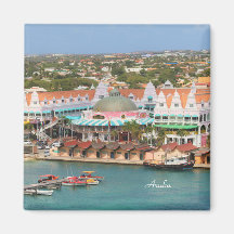 Aruba, fotografía, imán