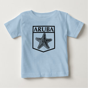 Aruba Island Design - Camiseta Baby Fine Jersey