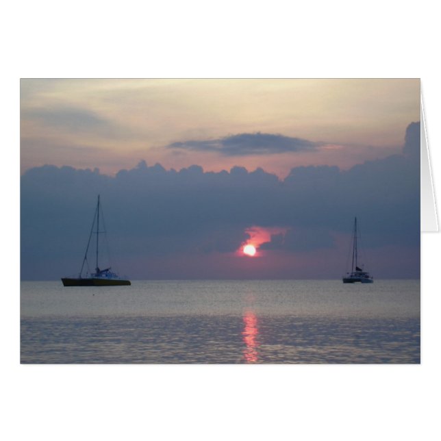 Aruba Sunset (Anverso (Horizontal))