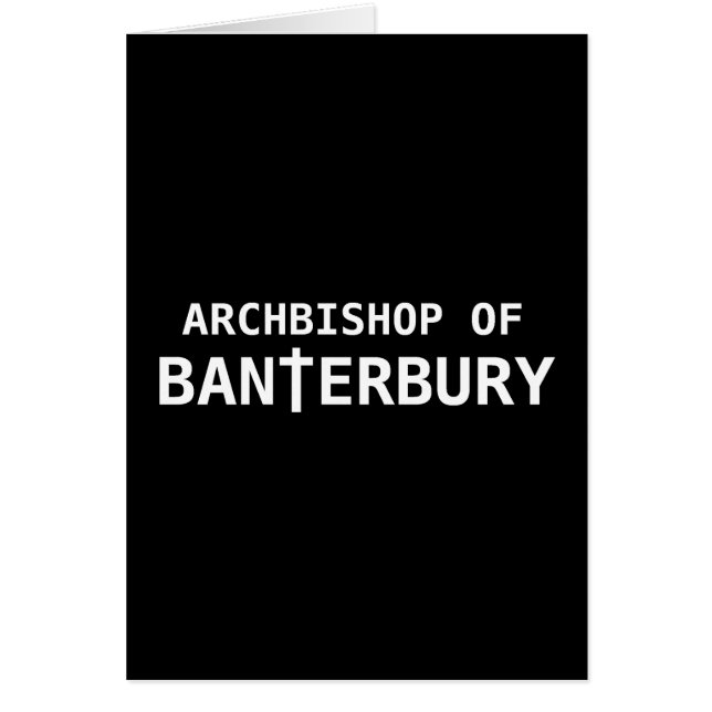 Arzobispo de Banterbury 2 (Frente)