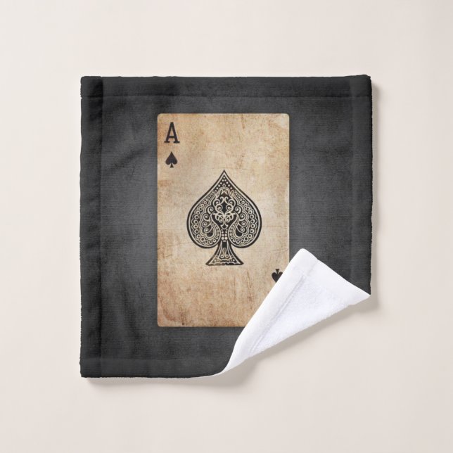 As de espadas lanzar almohada (Toallita)