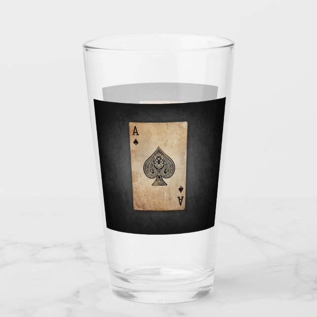 As de espadas lanzar almohada (Anverso)