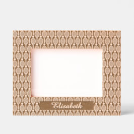 As de marcos marco de imagen grabado por láser