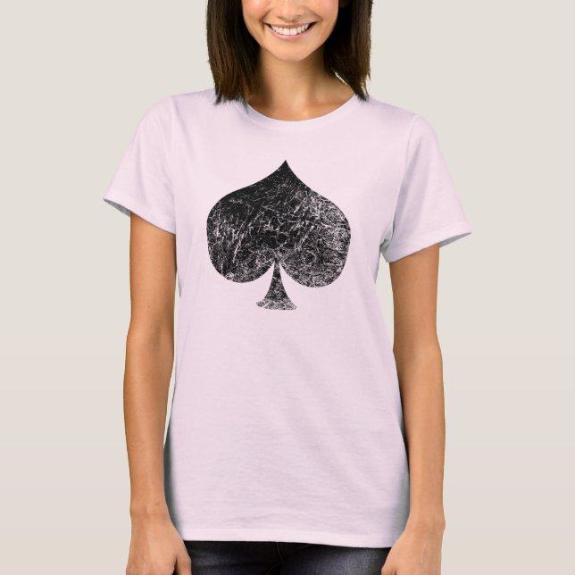 As de Picas - camiseta (Anverso)