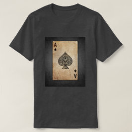 "As del vintage camiseta de la impresión de la