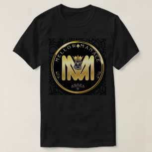 As suave del hombre - logotipo - camiseta negra