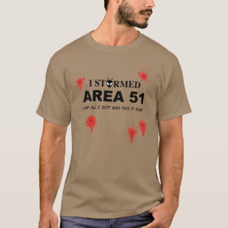 Asalté el área 51 y toda I Got era esta camiseta