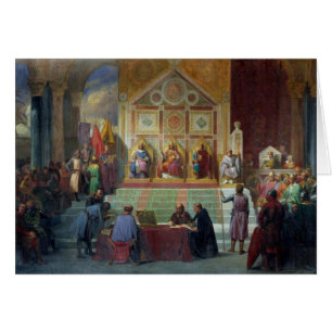 Asamblea de cruzados en Ptolemais en 1148, 1840