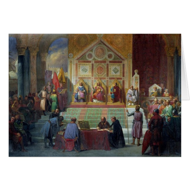 Asamblea de cruzados en Ptolemais en 1148, 1840 (Anverso (Horizontal))