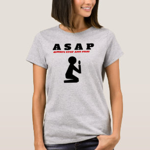 ASAP - Camiseta básica para mujeres