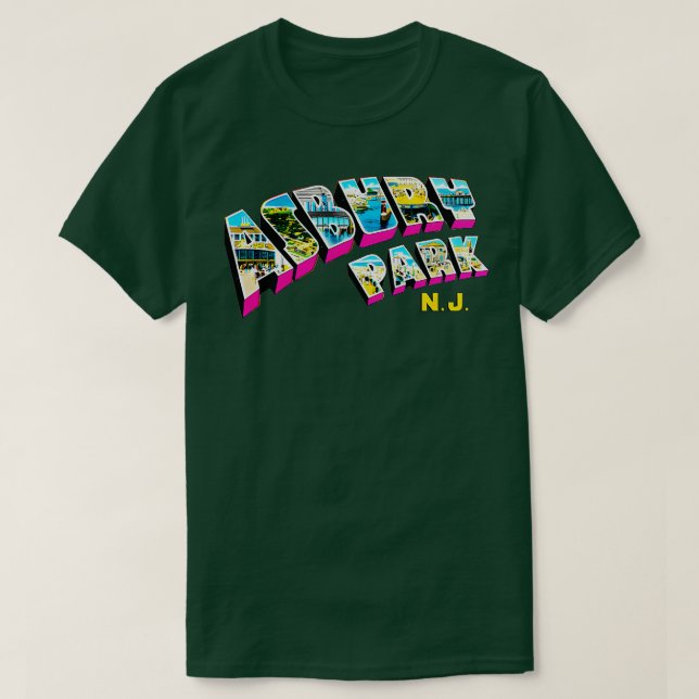 Asbury Park New Jersey Nj (Diseño del anverso)
