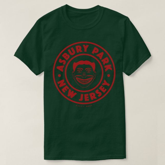 Asbury Park New Jersey Red (Diseño del anverso)