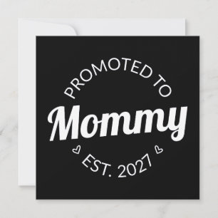 Ascendida a Mamá Est 2027 Anuncio de Nueva Mamá I