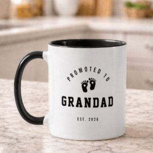 Ascendido a Abuelo Nueva Taza de Abuelo