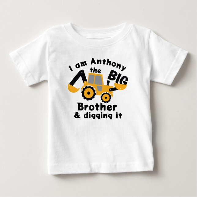 Ascendido a camiseta de jersey fina para bebé herm (Anverso)