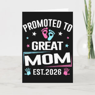 Ascendido a Gran Mamá Est 2026 Anuncio de Embarazo