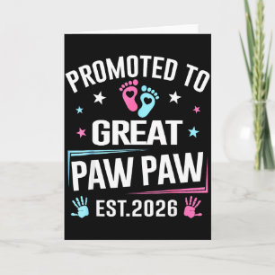 Ascendido a Gran Paw Paw Est 2026 Anuncio de Embar
