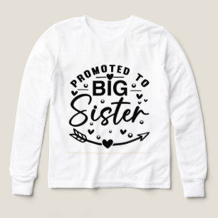 Ascendido a la hermana mayor, camiseta del hermano