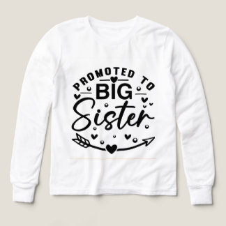 Ascendido a la hermana mayor, camiseta del hermano
