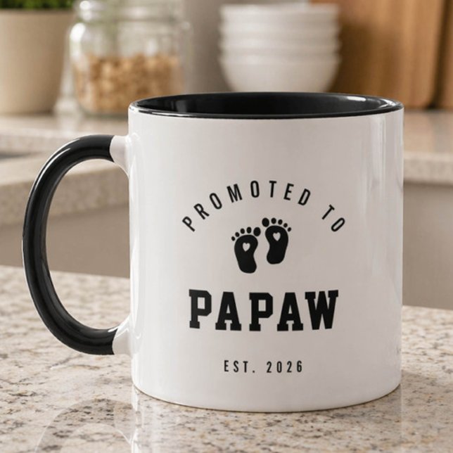 Ascendido a Papá Nuevo Abuelo Taza (Subido por el creador)