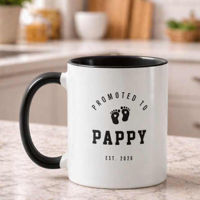 Ascendido a Taza de Nuevo Abuelo Regalo (Subido por el creador)