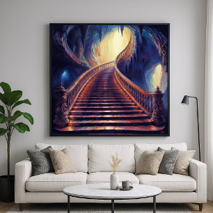 Ascensión de cuevas - Estilo de arte místico y pin