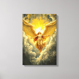 Ascensión de la luz - Majestuosa obra de arte angé