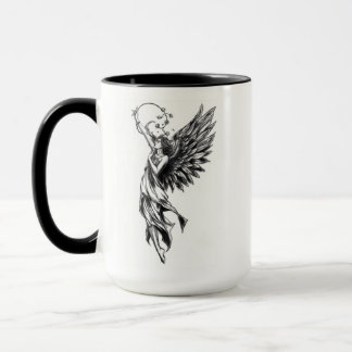 Ascenso Angelical - Taza de lápiz de arte fino