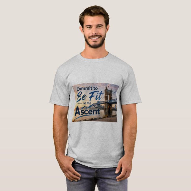 Ascent Wear - camiseta - Comprométete a estar en f (Anverso completo)