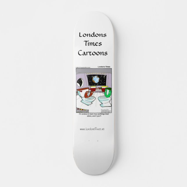 Aseos de Skate Funny Skate Boards del Espacio Ultr (Anverso )