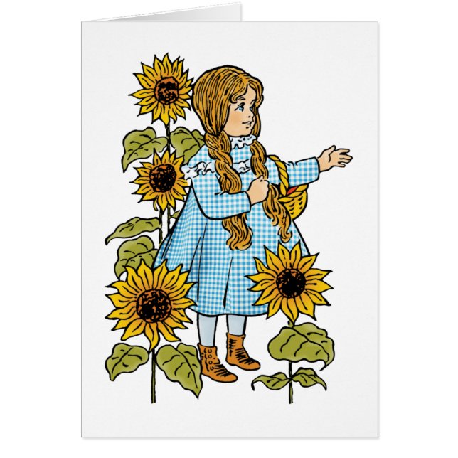 Ases del Cuento de Hadas de Oz Girasoles Dorothy V (Frente)