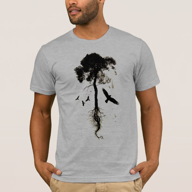 Asesinar la camiseta de los cuervos (Anverso)