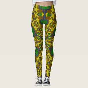 Asesino Ninja Glam Chica Camo Leggings