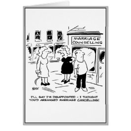 Asesoramiento matrimonial, no cancelación