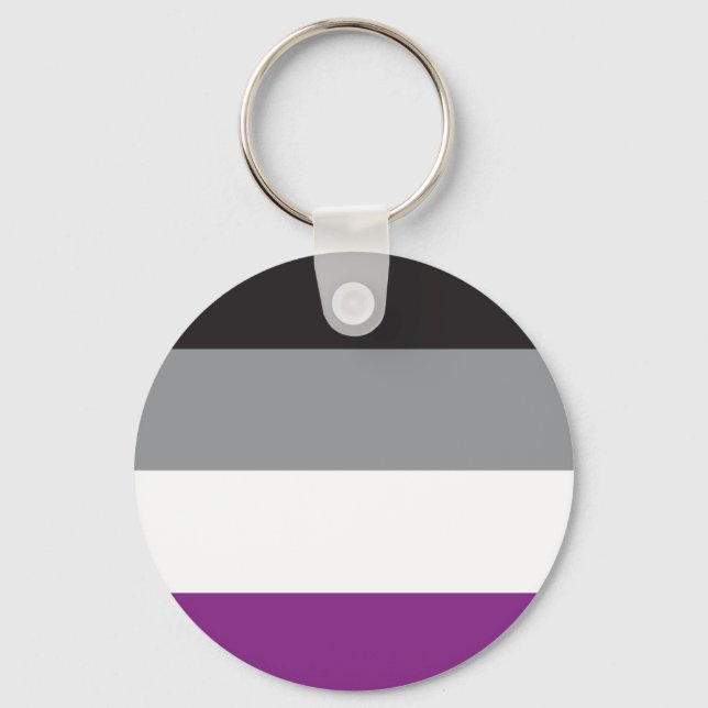 Asexual de Llavero Bandera - El amor es amor (Anverso)