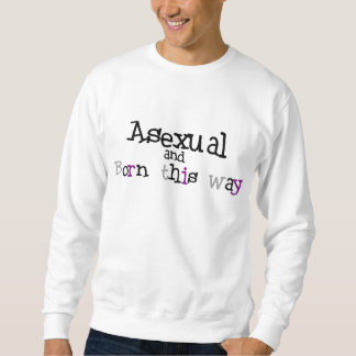 Asexual y llevado esta camisa de la manera