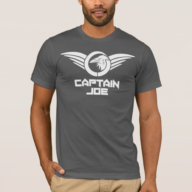 Asfalto de camiseta de Bella Canvas de Capitán Joe (Anverso)