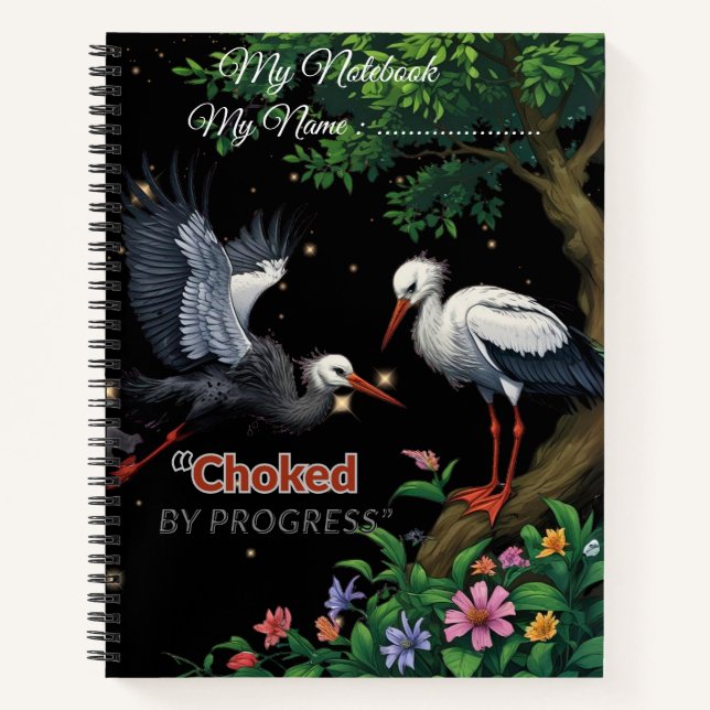 Asfixiado por el Progreso – Cuaderno de Conciencia (Anverso)