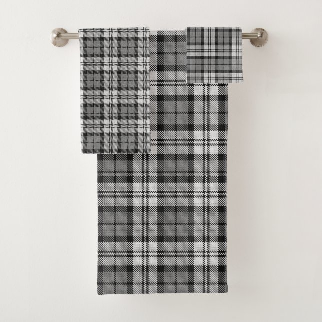 Ash Gray Blackwatch Campbell Tartan Plaid (In situ)