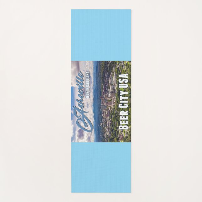 🧘‍♀️ Asheville Beer City USA Yoga Mat (Anverso)
