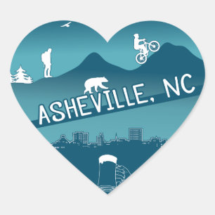 Asheville Pegatina