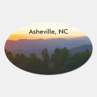 Asheville, Pegatina de NC