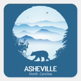 Asheville, Pegatina de NC
